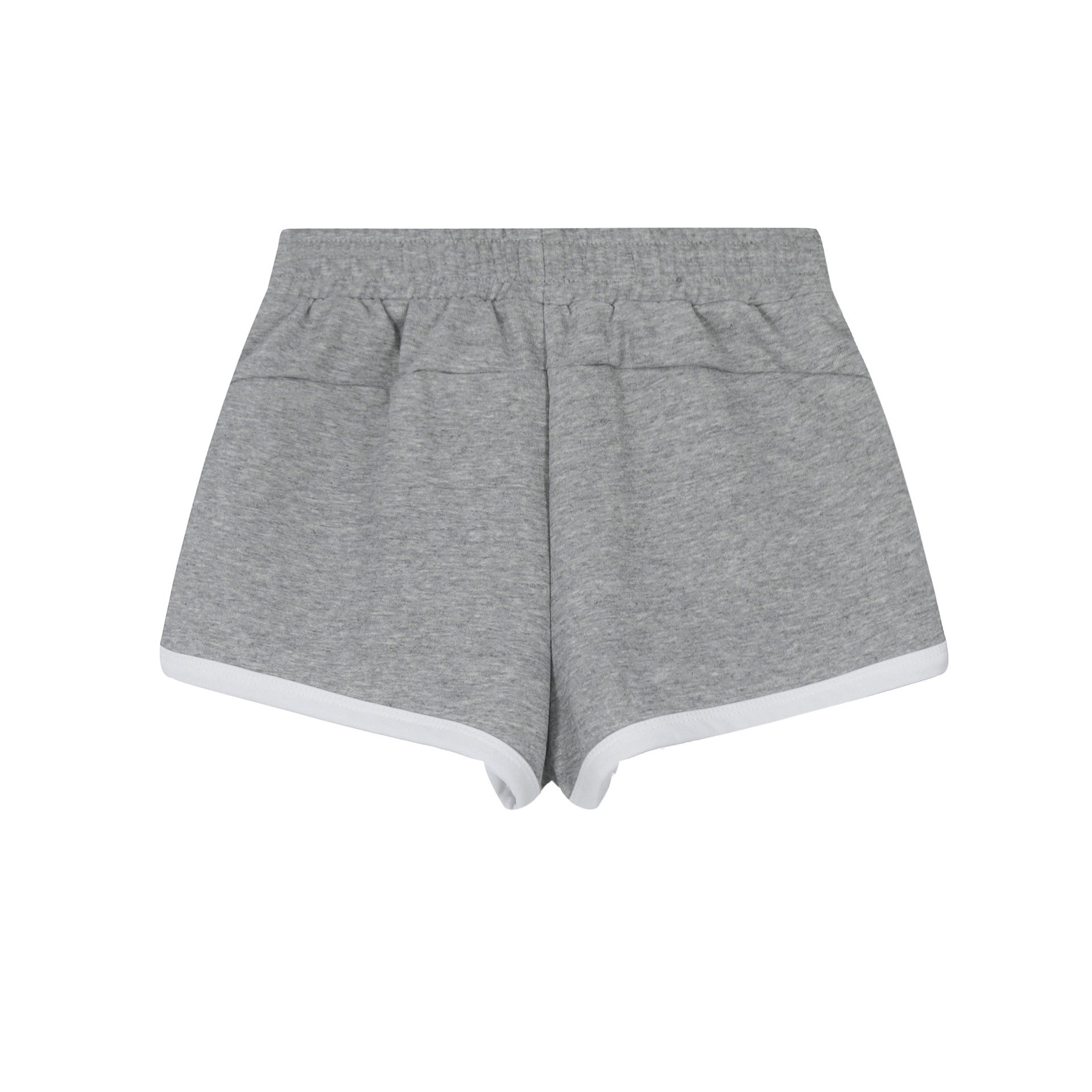 Drawstring Solid Color Casual Sport Shorts for Women