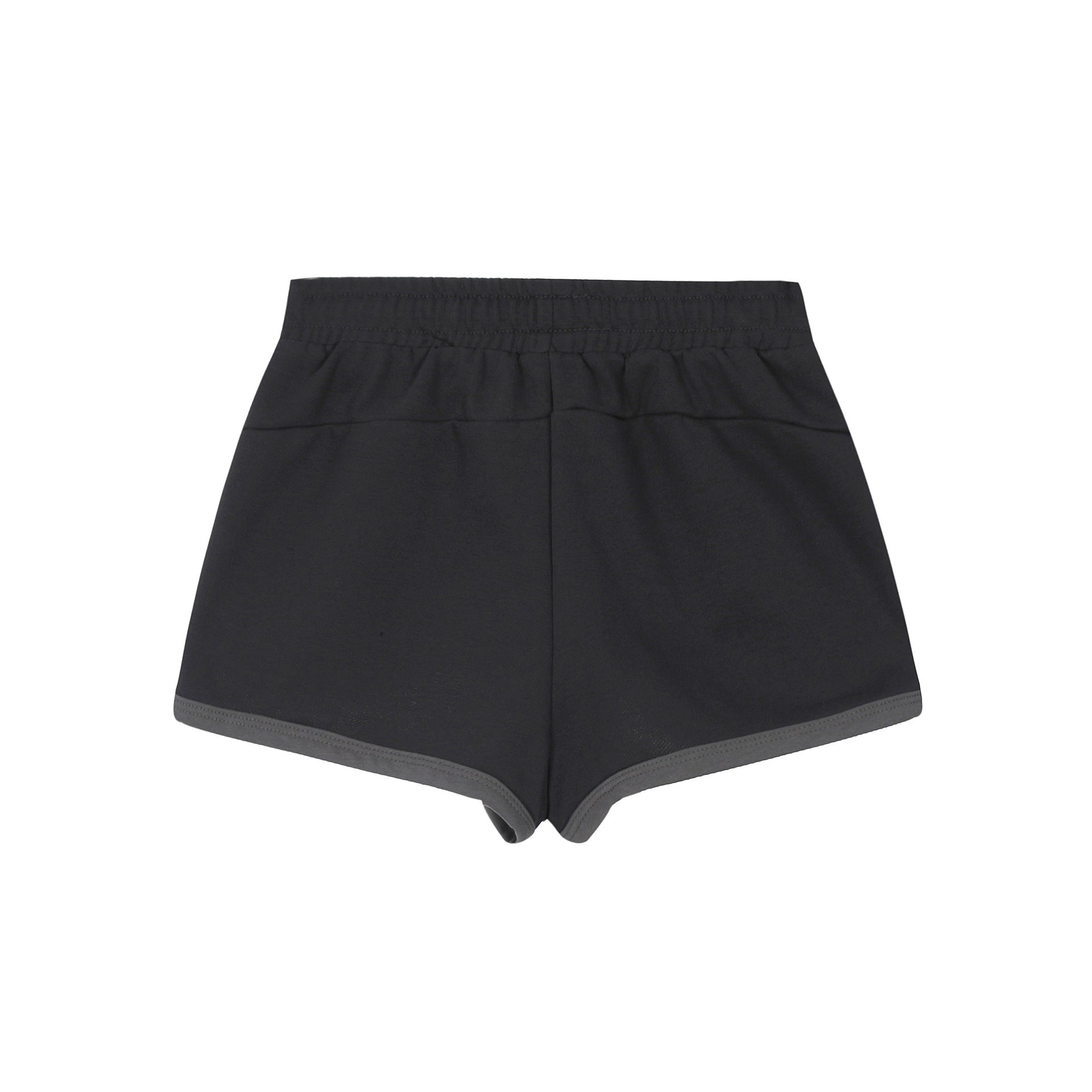 Drawstring Solid Color Casual Sport Shorts for Women
