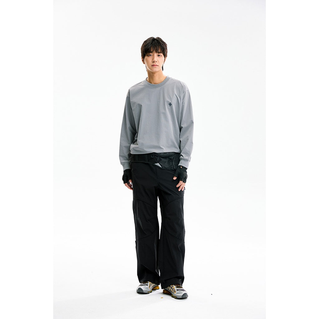Casual Loose Long Sleeve T-Shirt  Sport Cycling Top
