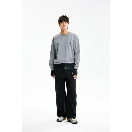 Casual Loose Long Sleeve T-Shirt  Sport Cycling Top